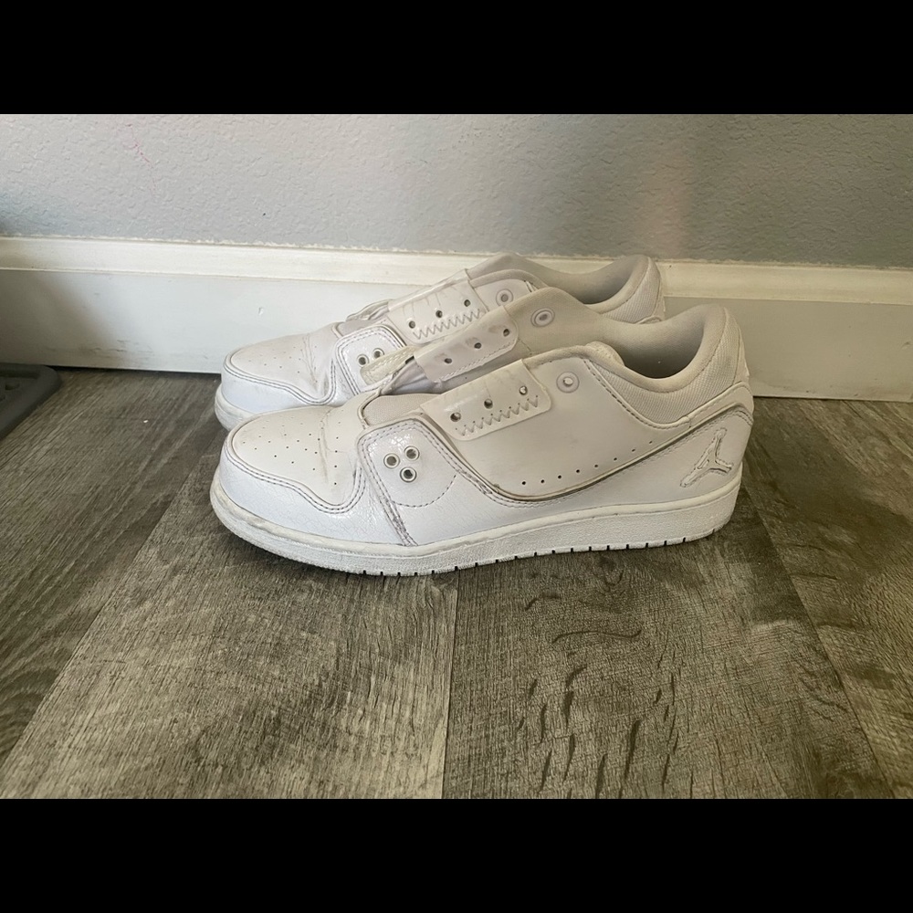 Nike Jordan 1 Flight 2 Low BG White 654952-100 Size 5Y